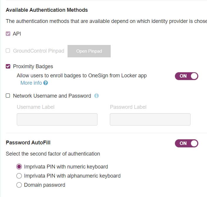 Enroll Badges In Imprivata Enterprise Access Management On Device ...